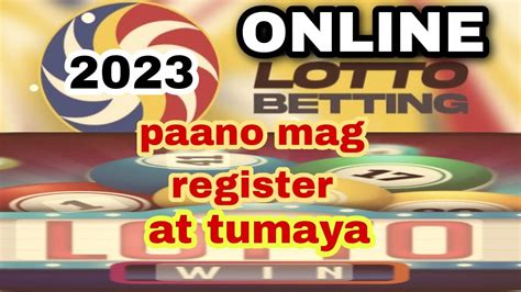 paano tumaya sa lotto online 2023|PAANO TUMAYA SA E.